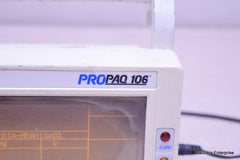 NELLCOR PROTOCOL SYSTEM PROPAQ 106 VITAL SIGNS MONITOR