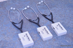 3 CARDIONICS HEARTMAN INFRARED STETHOPHONE 718-7040