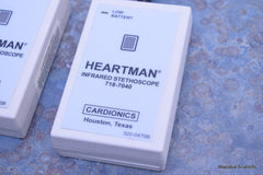 3 CARDIONICS HEARTMAN INFRARED STETHOPHONE 718-7040 320-0470D