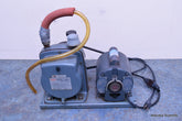 CENTRAL SCIENTIFIC CENCO HYVAC 7 VACUUM PUMP 91506 GE 5KC42JG2E HP 1/3