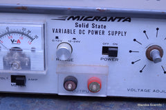 MICRONTA 22-126 SOLID STATE VARIABLE DC POWER SUPPLY 0-24V 1 A