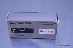 BAUMANOMETER BLOOD PRESSURE CUFF CALIBRATED V-LOK CUFF 1881 SS OC NL CHILD