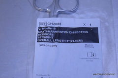 V MUELLER CH2085 MAYO-HARRINGTON DISSECTING SCISSORS STRAIGHT 9" 22.9CM