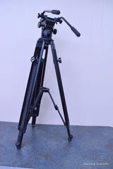 QUICK SET INTERNATIONAL HEAVY DUTY TV CAM TRIPOD 4-25085-8A
