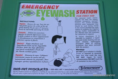 SCIENCEWARE BEL-ART PRODUCTS EMERGENCY EYEWASH FIRST AID SAFETY STATION