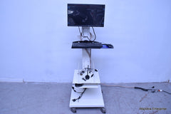 MEDICAL MODNITOR STAND WITH CART SOG CONTROL DVI INPUTS