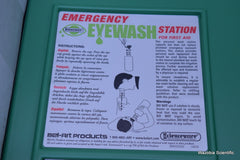 SCIENCE WARE EMERGENCY EYEWASH FIRST AID SAFETY STATION 24868-0000 BOTTLE