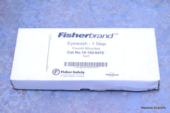BRADLEY FISHER SCIENTIFIC FAUCET-MOUNT EYEWASH S19-200B 1 STEP 19-150-0470
