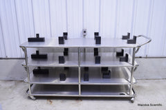 STAINLESS STEEL SURGICAL ACCESSORY CART