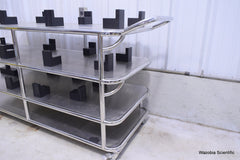 STAINLESS STEEL SURGICAL ACCESSORY CART