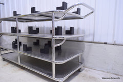STAINLESS STEEL SURGICAL ACCESSORY CART