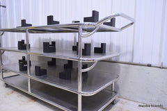 STAINLESS STEEL SURGICAL ACCESSORY CART