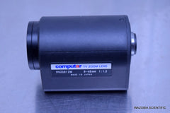 COMPURTAR TV ZOOM LENS H6Z0812M 8-48MM 1:1.2