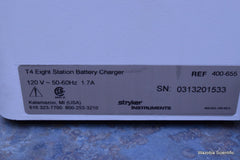 STRYKER INSTRUMENTS T4 EIGHT STATION BATTERY CHARGER 400-655