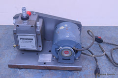 PRECISION VACUUM PUMP MODEL S35 35 1/M (1.23 CFM) 15 MICRON LABORATORY PUMP