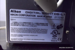 NIKON MICROSCOPE CAMERA DIGITAL SIGHT DS-L1 CONTROLLER DISPLAY