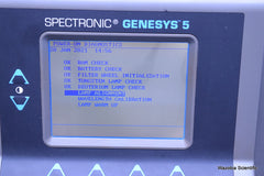 SPECTRONIC GENESYS 5 UV-VISIBLE SPECTROPHOTOMETER MODEL 336001