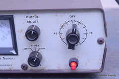 GELMAN INSTRUMENT DELUXE REGULATED POWER SUPPLY 38520