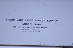 E LEITZ SHORT ARC LAMP POWER SUPPLY MODEL 1149