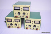 LOT OF 3 BIO-RAD LABORATORIES MODEL 500 POWER SUPPLY