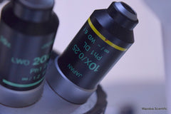 NIKON ECLIPSE TE200 INVERTED MICROSCOPE 40X ELWD PLAN FLOUR 10X 20X