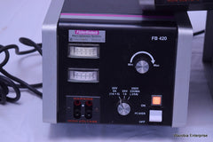 LOT OF 3 FISHER BIOTECH ELECTROPHORESIS MODEL FB 420 POWER SUPPLY