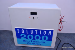 SOLUTION 2000 WATER PURIFICATION PURE AND SIMPLE 2001 BU
