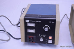 LOT OF 2 E-C APPARATUS ELECTROPHORESIS MODEL EC-420 POWER SUPPLY