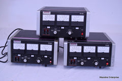 LOT OF 3 FISHER BIOTECH ELECTROPHORESIS MODEL FB 500 POWER SUPPLY