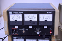 LOT OF 4 E-C APPARATUS ELECTROPHORESIS MODEL E-C 500 POWER SUPPLY