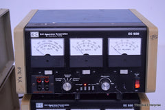 LOT OF 4 E-C APPARATUS ELECTROPHORESIS MODEL E-C 500 POWER SUPPLY
