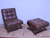 MARSTON CHAIR WITH OTTOMAN