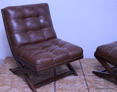 MARSTON CHAIR WITH OTTOMAN