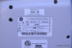 GE 1.5T GEM ANTERIOR ARRAY MRI COIL 5391442 2017 REV 10