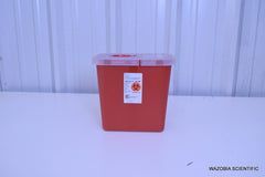 COVIDIEN SHARP SAFETY SHARPS CONTAINER 2 GALLON LOT OF 20