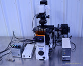 NIKON ECLIPSE TE2000-U INVERTED PHASE CONTRAST FLUORESCENCE MICROSCOPE 60X 20X