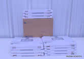 PACIFIC BLUE BASIC 1/2-FOLD TOILET SEAT COVER BY GP PRO, LOT OF 20