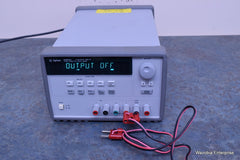 AGILENT E3631A TRIPLE OUTPUT DC POWER SUPPLY 0-6V 5A/0 +/- 25V 1A