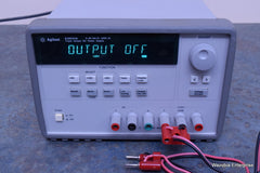 AGILENT E3631A TRIPLE OUTPUT DC POWER SUPPLY 0-6V 5A/0 +/- 25V 1A