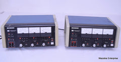 LOT OF 2 E-C APPARATUS ELECTROPHORESIS MODEL EC-600 POWER SUPPLY