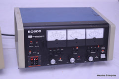 LOT OF 2 E-C APPARATUS ELECTROPHORESIS MODEL EC-600 POWER SUPPLY