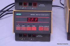 LOT OF 4 BIO RAD MODEL 200/2.0 POWER SUPPLY