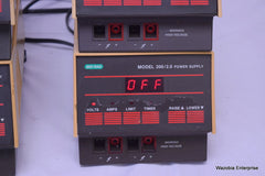 LOT OF 4 BIO RAD MODEL 200/2.0 POWER SUPPLY