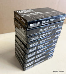 9 MAWELL C90 P/I CASSETTE LOW NOISE/HIGH OUTPUT