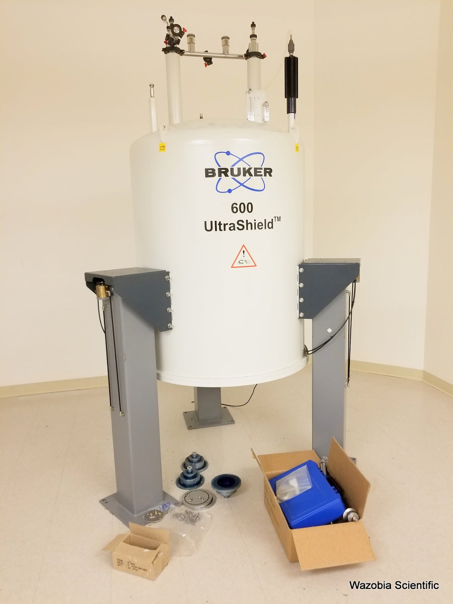 BRUKER 600 NMR ULTRASHIELD SPECTROMETER NUCLEAR MAGNETIC RESONANCE MAGNET