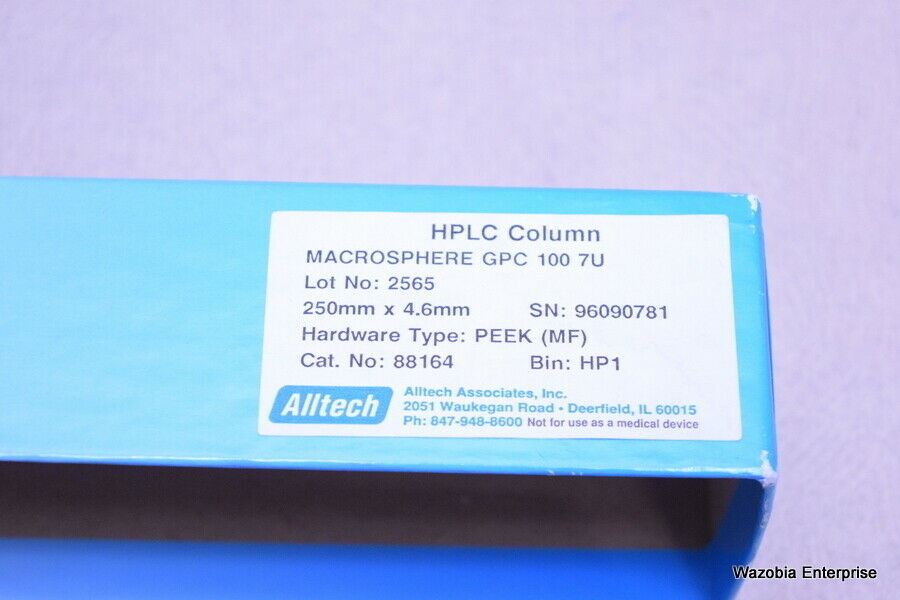 ALLTECH HPLC COLUMN MACROSPHERE GPC 100 7U