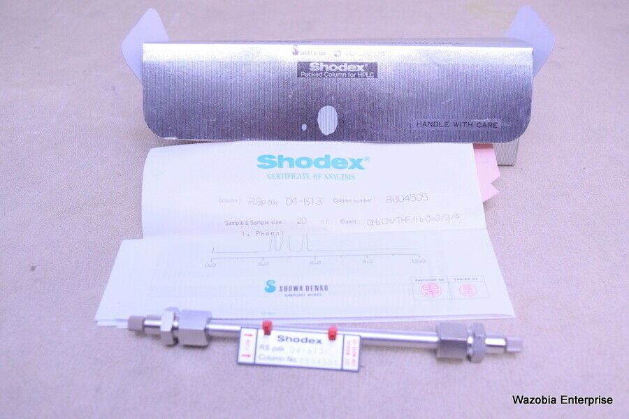 SHODEX PACKED COLUMN FOR HPLC D4-613