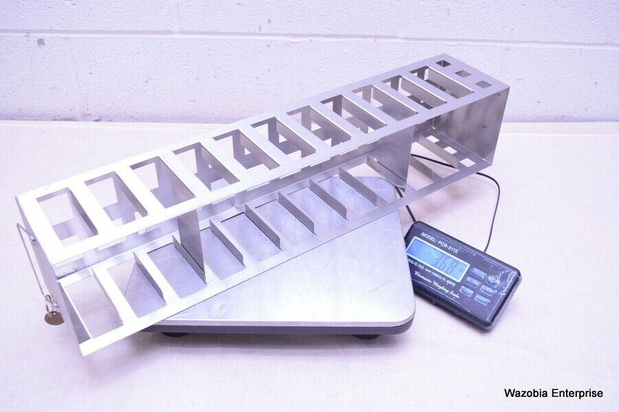 Cryogenic Rack Cart STAINLESS STEEL LABORATORY CRYO STORAGE FREEZER RACK CRYOGENIC 5 ½x 5 ...