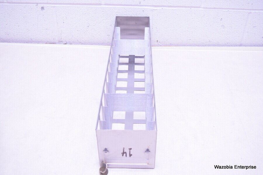 Cryogenic Rack Cart STAINLESS STEEL LABORATORY CRYO STORAGE FREEZER RACK CRYOGENIC 5 ½x 5 ...