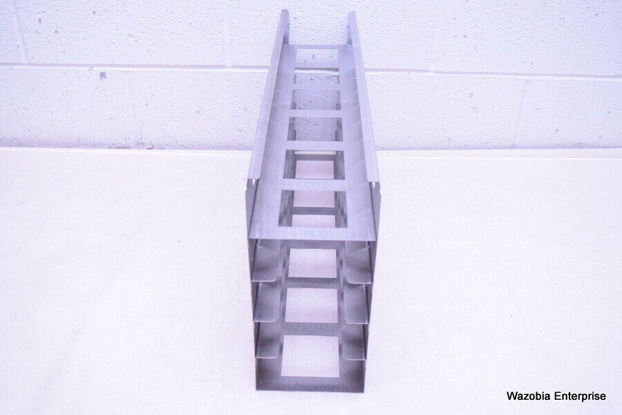 Cryogenic Rack Cart STAINLESS STEEL LABORATORY CRYO STORAGE FREEZER RACK CRYOGENIC 5⅜ X 25 ...